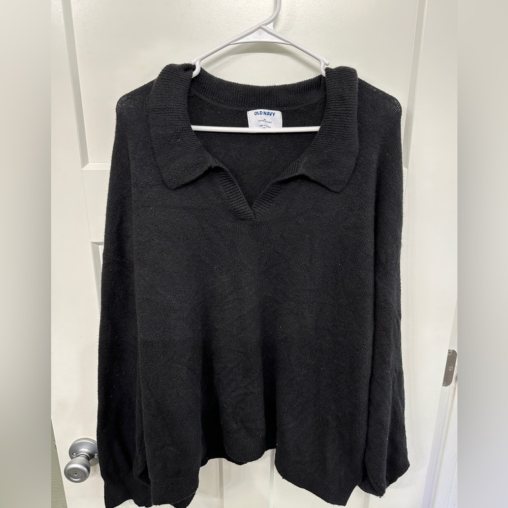 Old navy collared sweater 3x NWOT